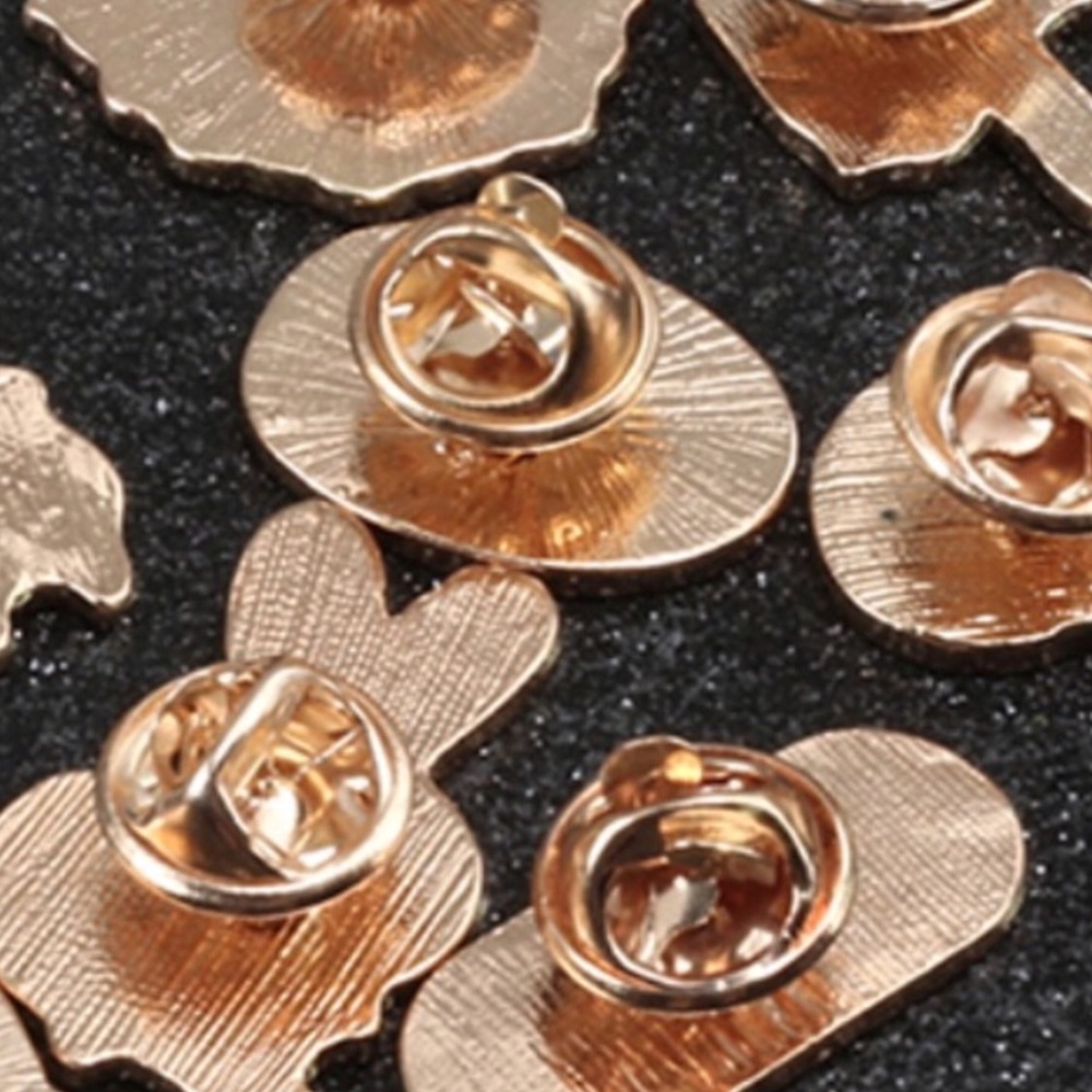 3/$18 NEW Cowboy Boot Spurs Enamel Pin Brooch - Picture 2 of 3